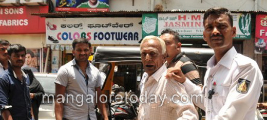 Elderly man arrested for sexually harassing woman in busy market place